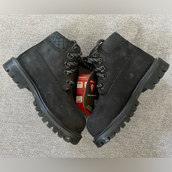 Timberland Shoe Palace Exclusive Release Toddler Boots Black - 7C - New In Box - Picture 6 of 7